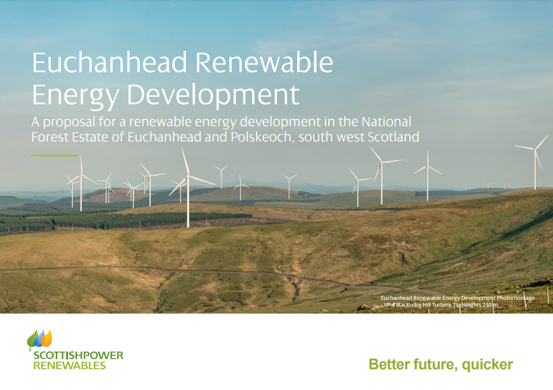 Euchanhead Renewable Energy Development Leaflet Image
