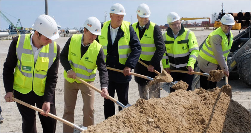 Start of construction for offshore operations building at Sassnitz Mukran