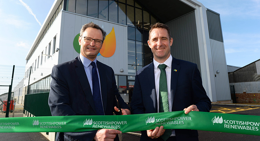 Home' of East Anglia ONE windfarm officially opens in Lowestoft