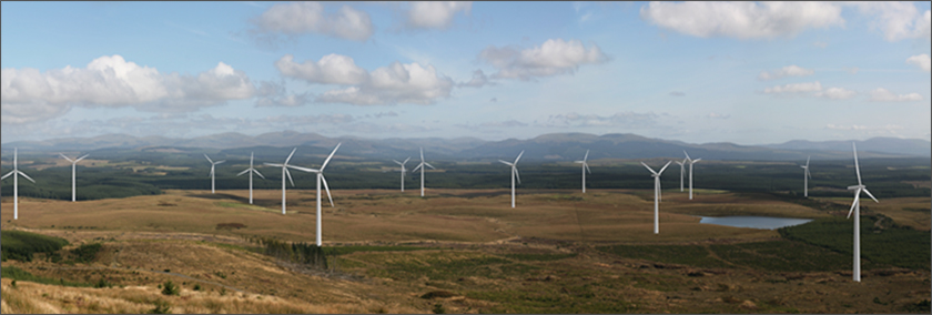 Ground breaks at Kilgallioch Windfarm