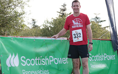 alt="ScottishPower Renewables, &amp; CEO Charlie Jordan, celebrates 10th anniversary of Run the Blades"