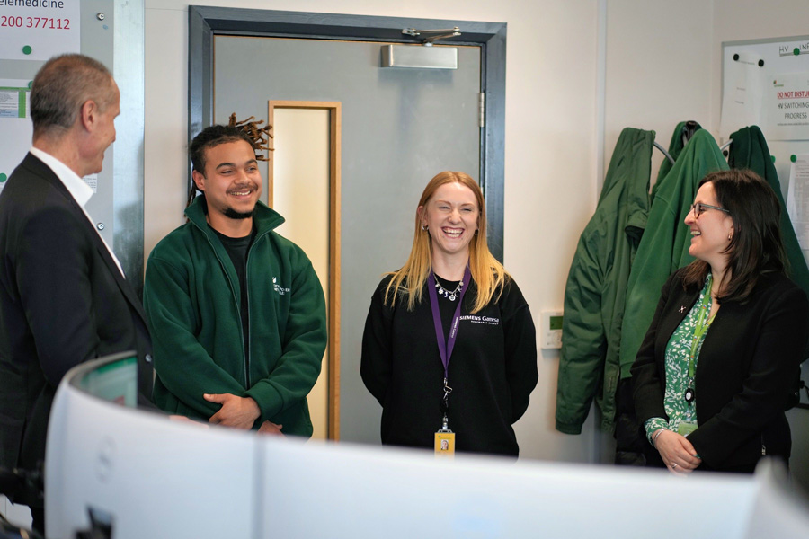 Energy Security and Net Zero Committee visit ScottishPower Renewables’ East Anglia ONE operations and maintenance base