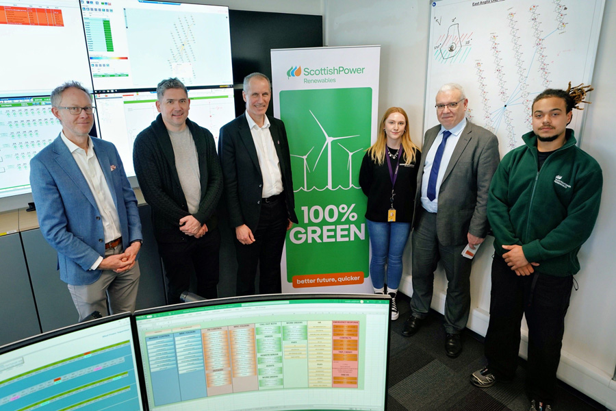 Energy Security and Net Zero Committee visit ScottishPower Renewables’ East Anglia ONE operations and maintenance base