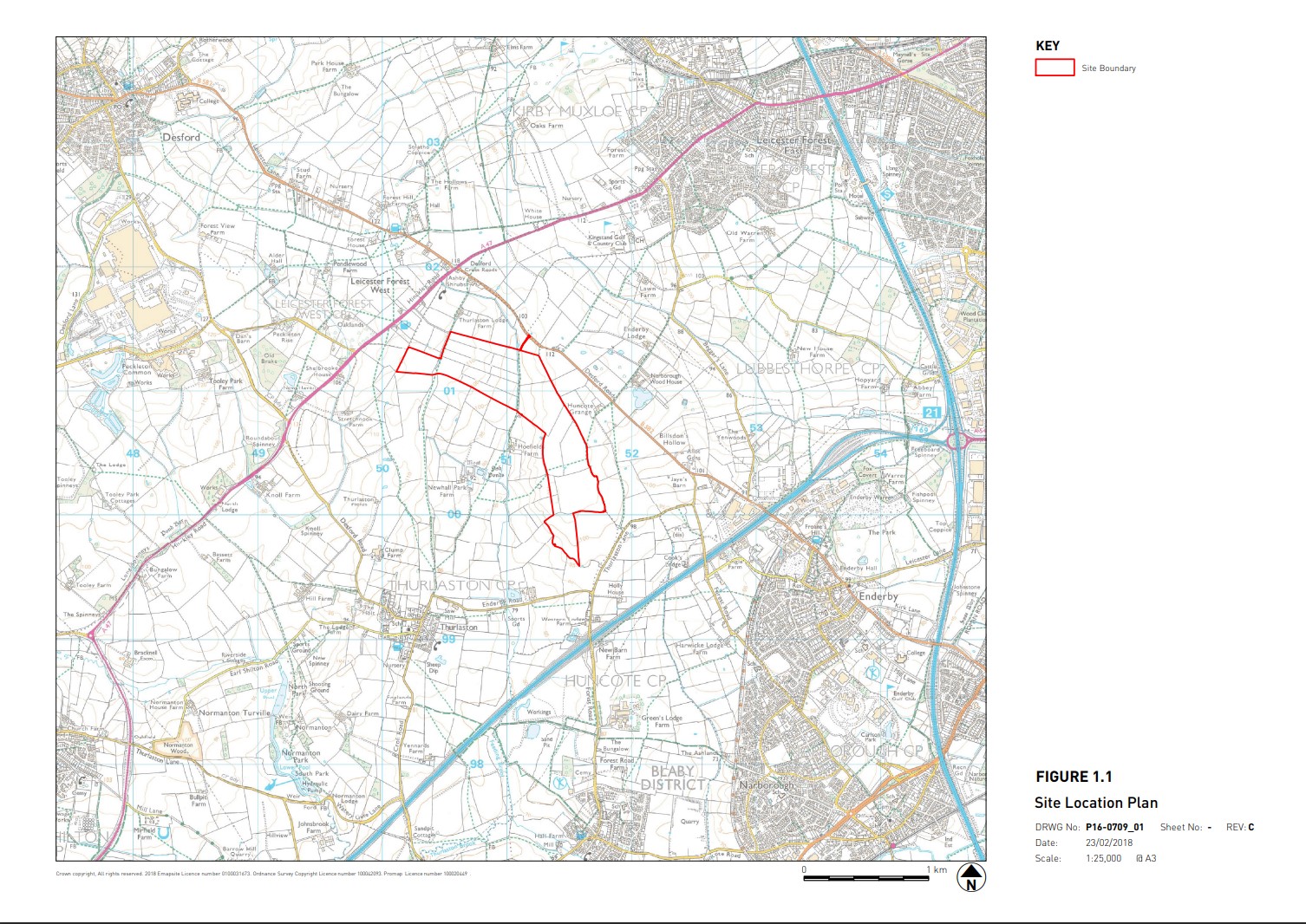 Thurlaston Solar Site Plan