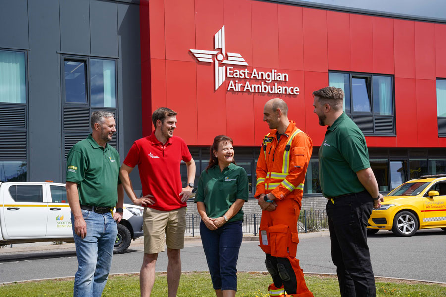 ScottishPower Renewables takes on East Anglian Air Ambulance 'Only The Bravest' obstacle course charity event