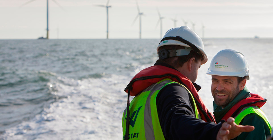 Offshore windfarm construction