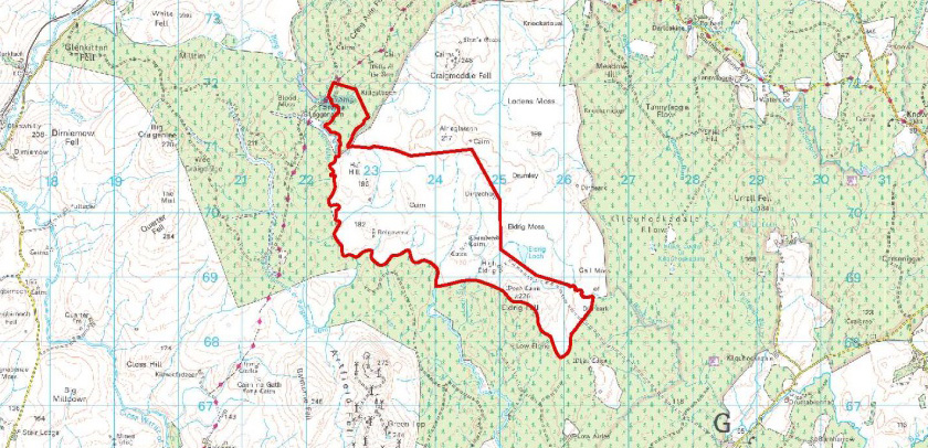 Kilgallioch map