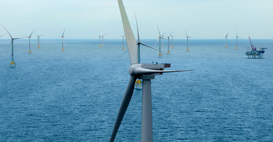 Wikinger offshore windfarm